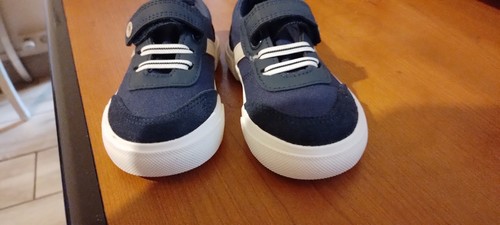 Chaussures toile chic bleu - chic,