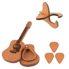 Étui en bois pour médiators