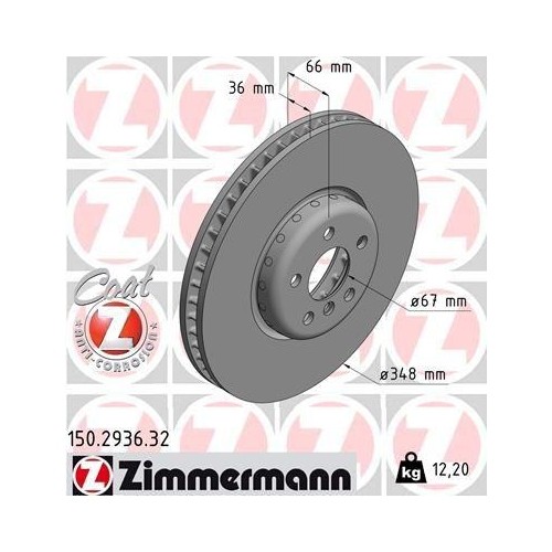 Disque frein zimmermann - de,