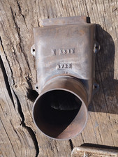 Boîte à fumée poêle Godin modèle ovale 3726 + buse de sortie de fumée ø 97mm