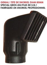 HDJ VDJ LAND JEEP PAJERO RANGE PATROL! TETE SNORKEL 85MM SPECIAL GROS 4X4! TOP!