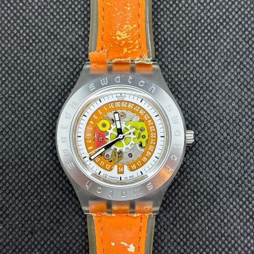 Montre swatch diaphane - montre,