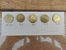 lot de 5 pièces de 10