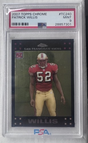 2007 topps chrome patrick - chrome,