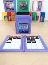 Boîte de Rangement jeux Switch – Design Cartouche Game Boy Pokémon Mewtwo