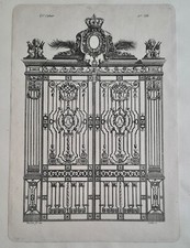 Deux Modèle de Grille en fer