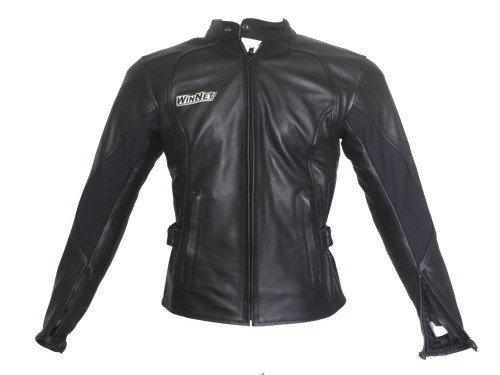 Veste moto cuir - veste, avec