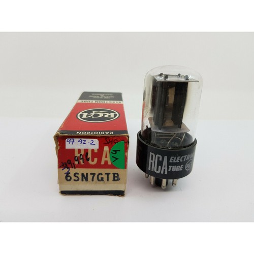 Tube rca sn7gtb plaques - x, 6