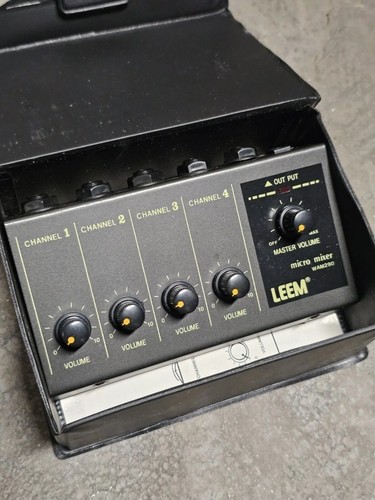 Micro table mixage - micro, leem