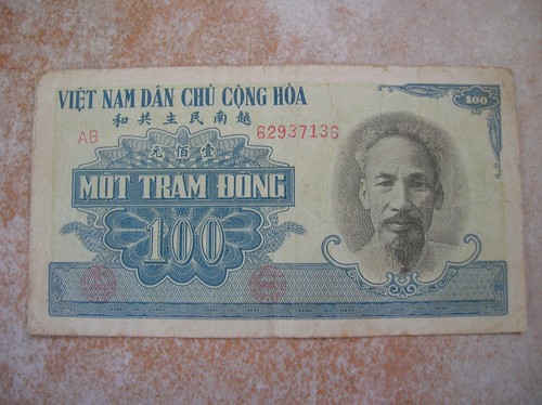 Viet nam billet 100 - , dong