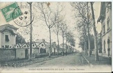 CPA - SAINT-SYMPHORIEN-DE-LAY (42) Usine Deveau - ANIMEE