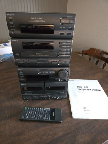 Sony mhc c70 - mhc-c70, mini