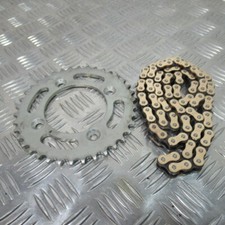 Couronne+chaine AFAM HONDA 110 CRF -2014 -