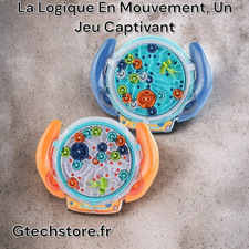 Puzzle magique labyrinthe 3D transparent enfant cube vitesse boule roulante OVNI