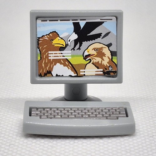 Ordinateur avec clavier gris - avec,