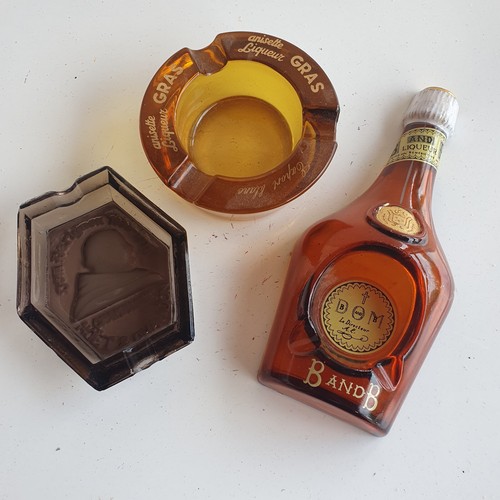 Lot cendriers en verre - cendriers,