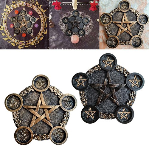 Bougeoirs pentagramme - , de