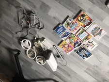 Console Nintendo Wii RVL-001 Noire + Câbles + Accessoires + Jeu Wii Sports - PAL