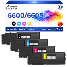 Pack 4 Toners compatible pour