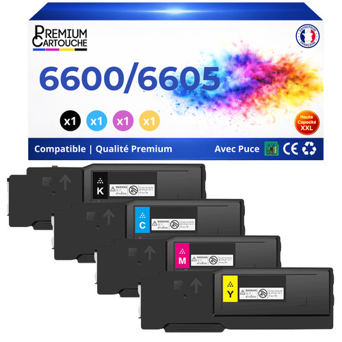 Pack toners compatible pour - pack,