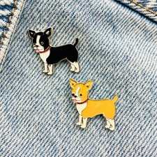 Nouveau Émail Pin Chihuahua