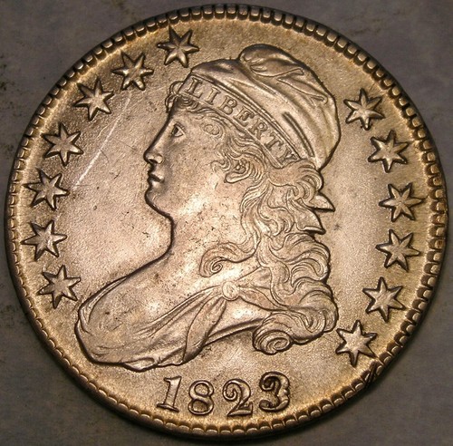 1823 capped bust letter - capped,