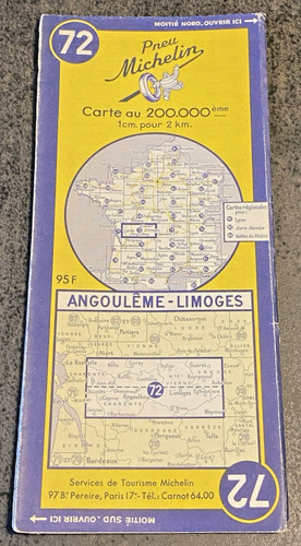 Carte michelin 72 - , n°