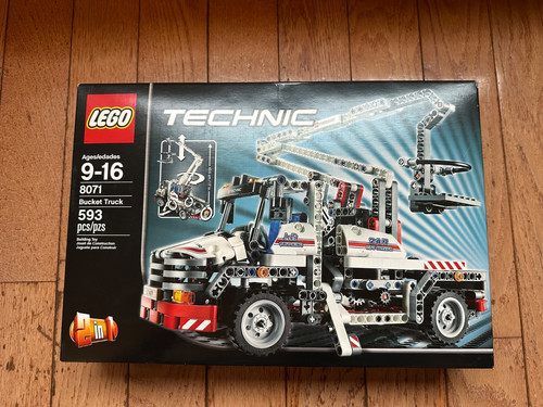Lego technic bucket truck - lego,