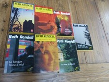 Lot 7 livres Ruth RENDELL Club