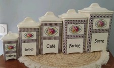 5 Pots À Épices Ancien