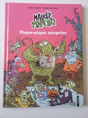 Maudit manoir tome 1 - bd, manoir-