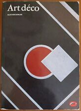 Art Deco Livre d'art, Alastair Duncan 1989, Mobilier Céramique Verre Sculpture