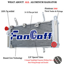Aluminium Radiateur Pour