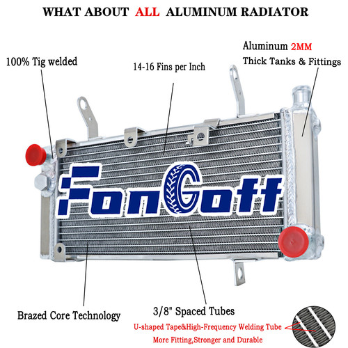 Aluminium radiateur pour - radiateur,
