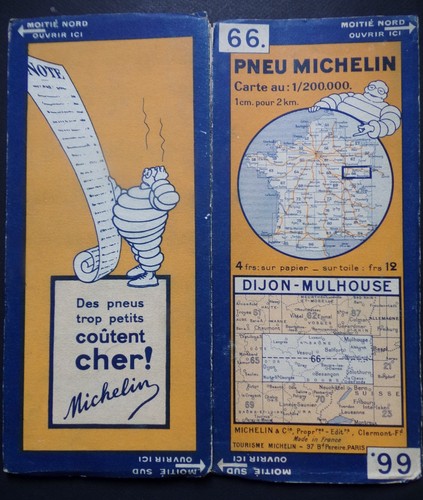 Carte michelin dijon - §, 66