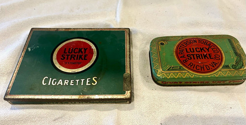 Two vintage lucky - lucky, strike