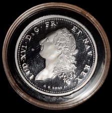 Médaille Louis XVI En Argent 1786