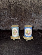 Bases de bougeoirs XIXe en