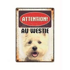 Plaque métal vintage