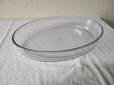 Grand Plat Pyrex ovale pour