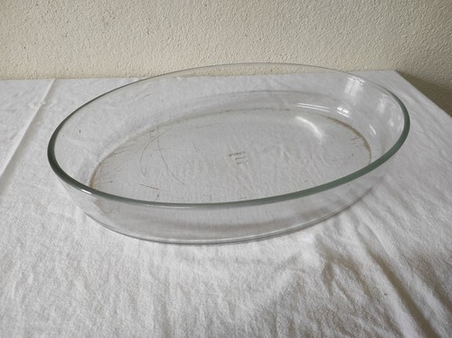 Grand plat pyrex ovale - plat, pour
