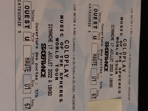 Concert coldplay places - coldplay,