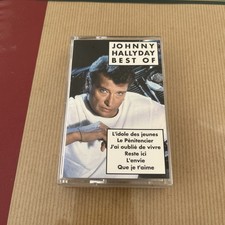 K7 / Cassette / Tape  Audio Johnny Hallyday Hors Commerce Best Of / Testé