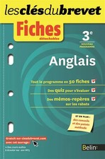 Fiches Anglais - 3ème: Les