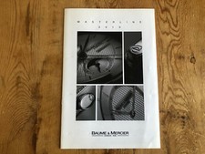 Livret - Baume & Mercier Masterline 2010 - Watches Collections - Pour