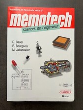  Memotech sciences de l'ingénieur 1ère et Terminale S - Collectif