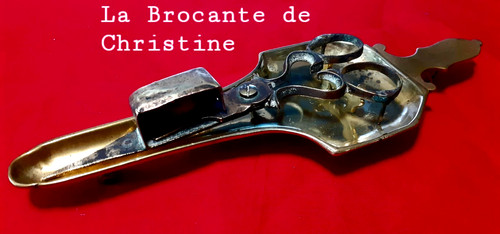 Paire mouchettes laiton - de,