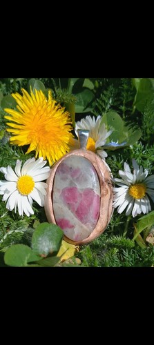 Pendentif mineraux rubis - pendentif,