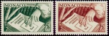 Timbre Monaco n°392 et 393