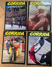 Revue CORRIDA - Lot de 4 - Nimeno II - Marie Sara - 1989 - 1990